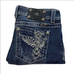 Miss Me Flying Cross Skinny Jeans Size 30